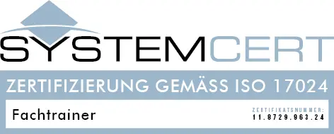 Systemcert Zertifizierung Fachtrainer nach ISO 17024